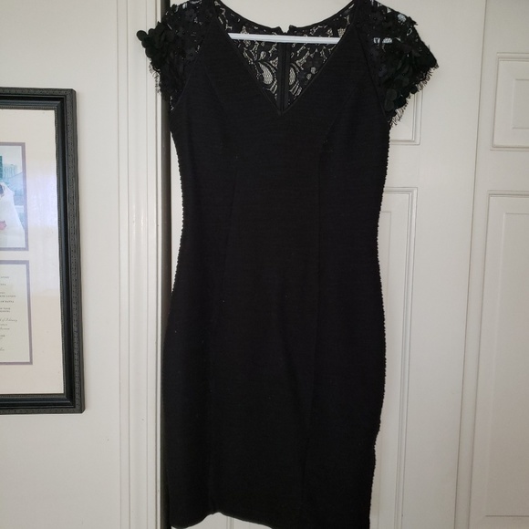 Maeve from anthropologie little black dress - Picture 1 of 2